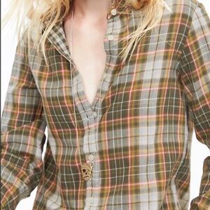 Banana Republic Multicolor Plaid Shirt